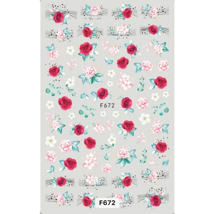 Nail Stickers #F672