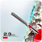 Carbide finger Nail Drill Bit (Red)