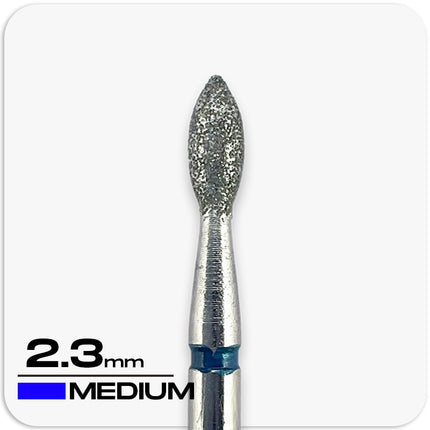 Diamond Nail Drill Bit | Bud 2.3mm (Blue)