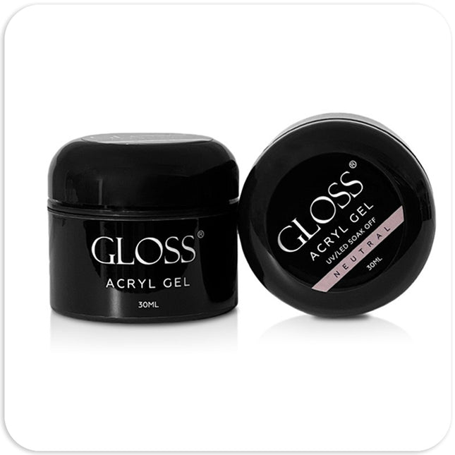 Acryl Gel in jar Neutral (beige) - GLOSS 30ml