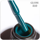 Gel polish GLOSS 310 (emerald), 11 ml