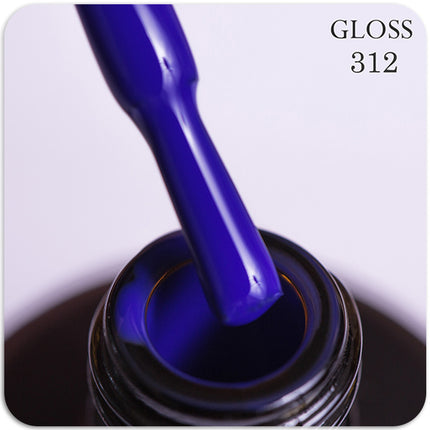 Gel polish GLOSS 312 (indigo), 11 ml