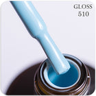 Gel polish GLOSS 510 (blue), 11 ml