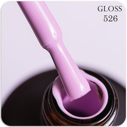 Gel polish GLOSS 526 (lilac), 11 ml