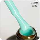 Gel polish GLOSS 536 (tiffany), 11 ml